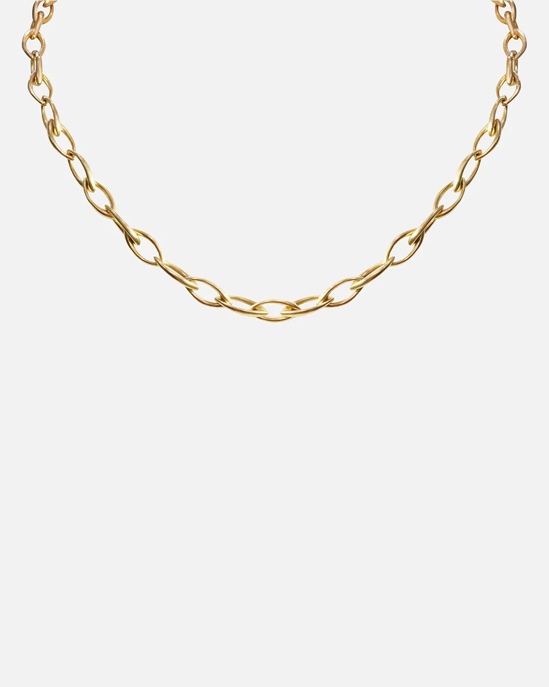 Oblong Chain Necklace