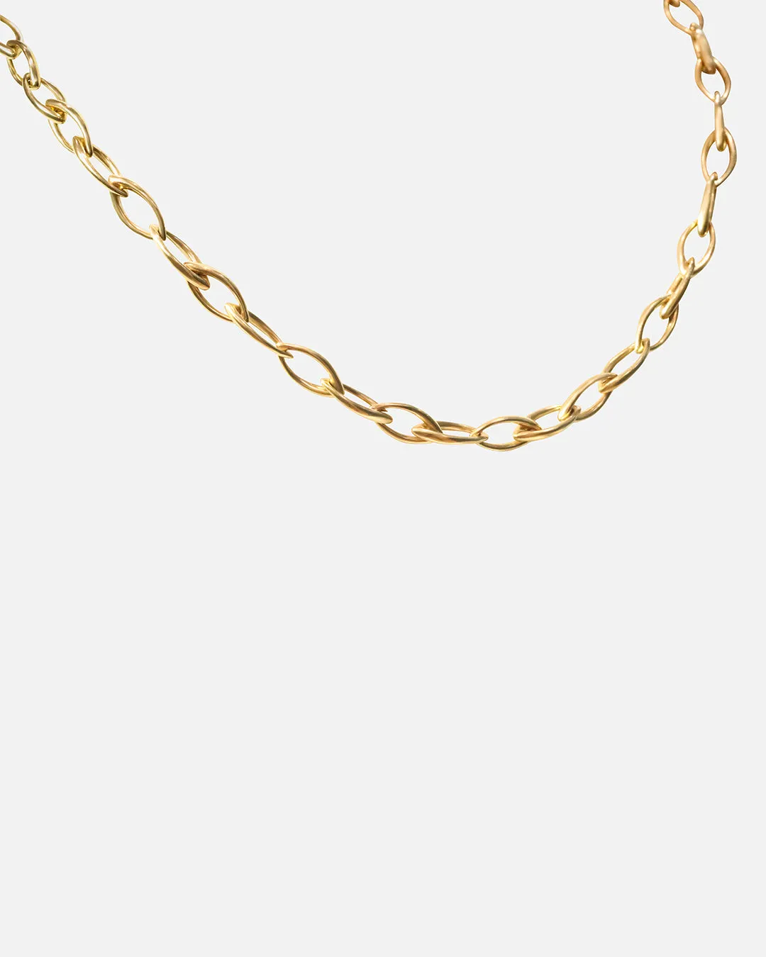 Oblong Chain Necklace