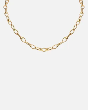 Oblong Chain Necklace