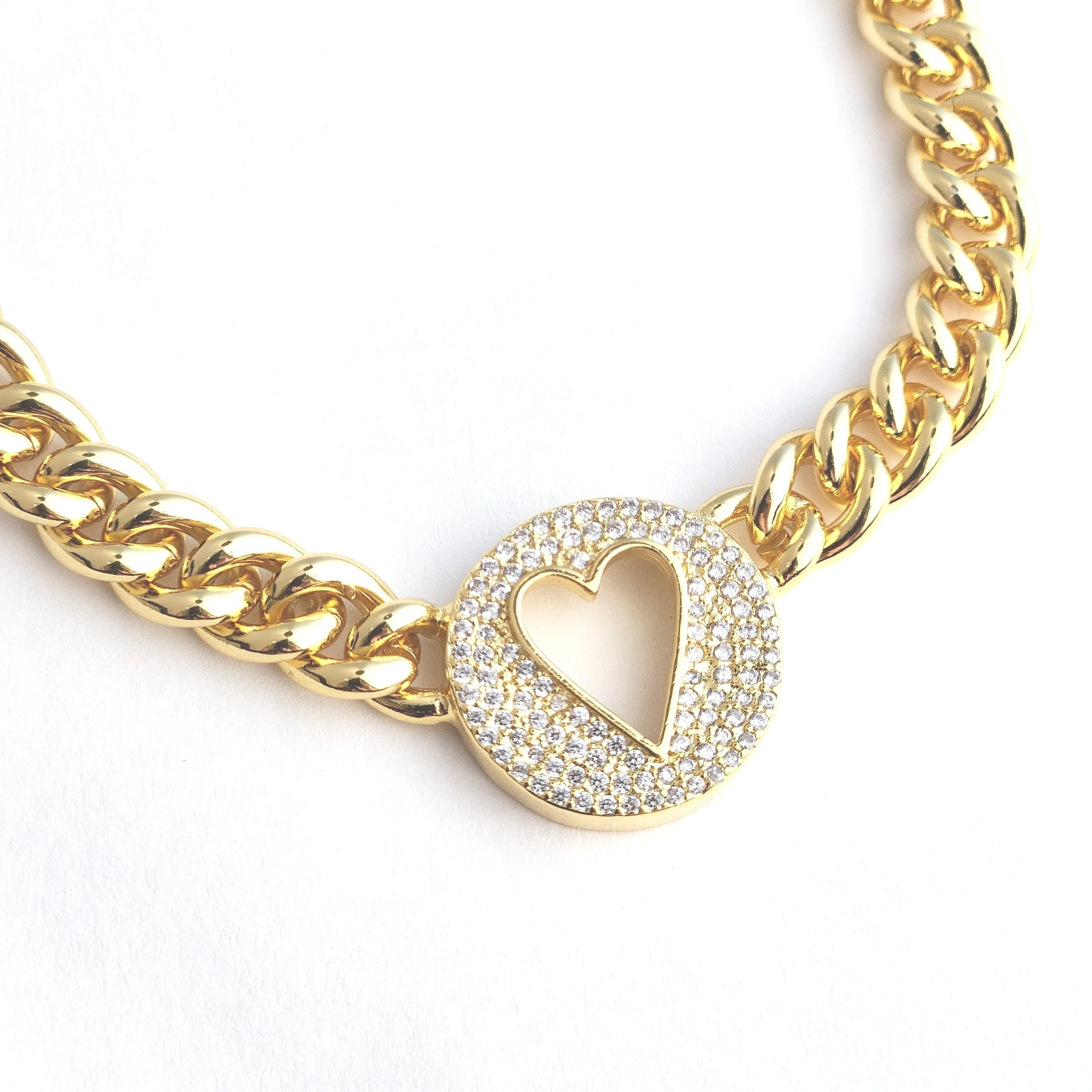 Open Heart Necklace