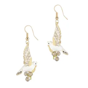 Peace dove Drop earrings