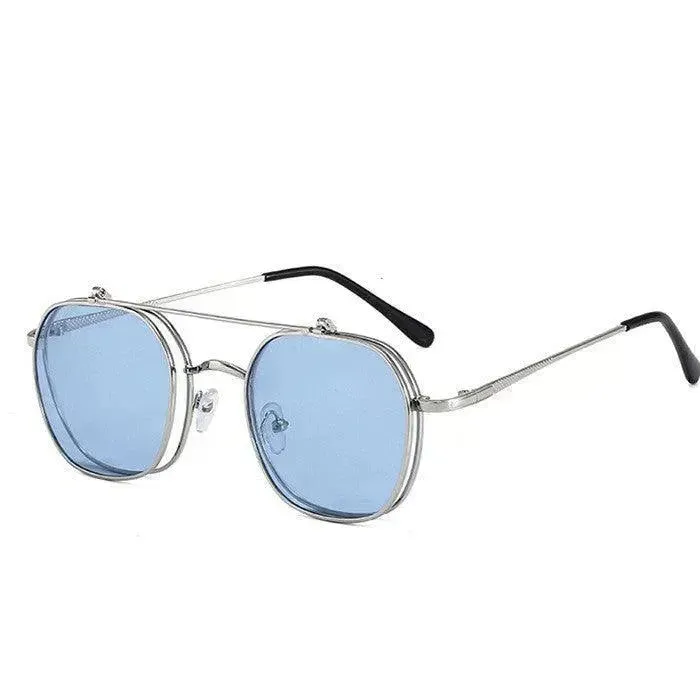 Personalized Flip Dual-use Double-layer Sunglasses