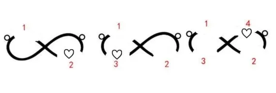 Personalized Heart With Infinity Sign Necklace- Necklace With Infinity Name