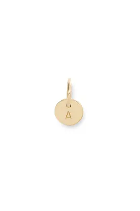 Petite Initial Pendant - 9ct Gold