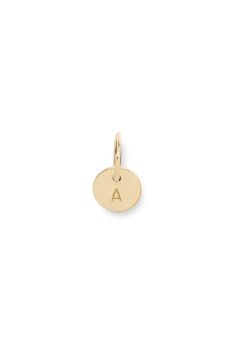 Petite Initial Pendant - 9ct Gold