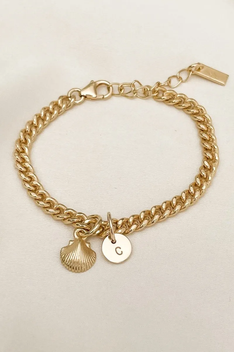 Petite Initial Pendant - 9ct Gold