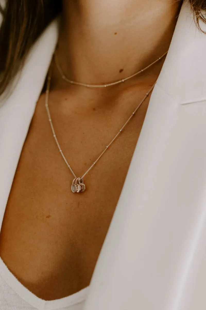 Petite Initial Pendant - 9ct Gold