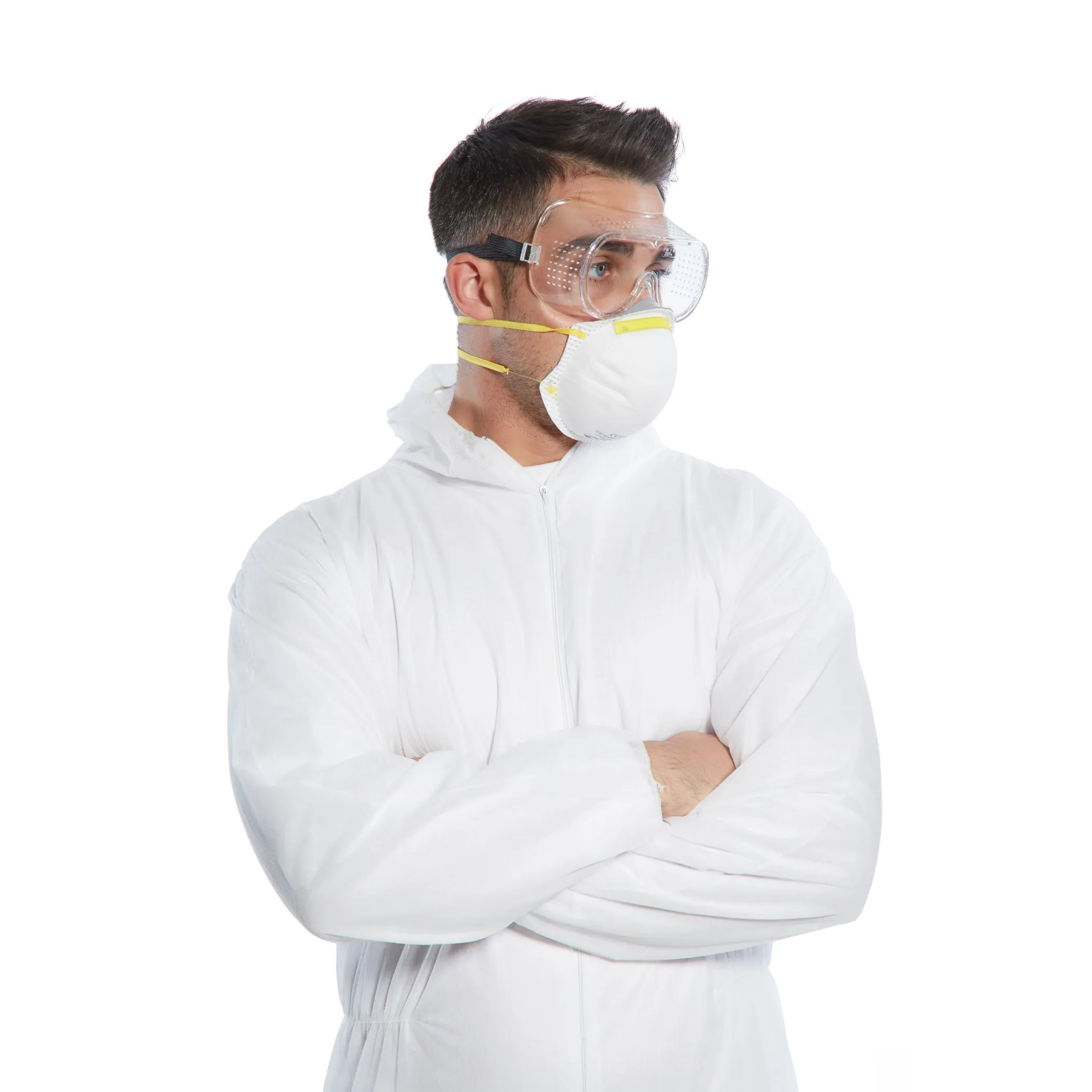 PORTWEST® Vented Safety Goggles - Direct - Clear PW20