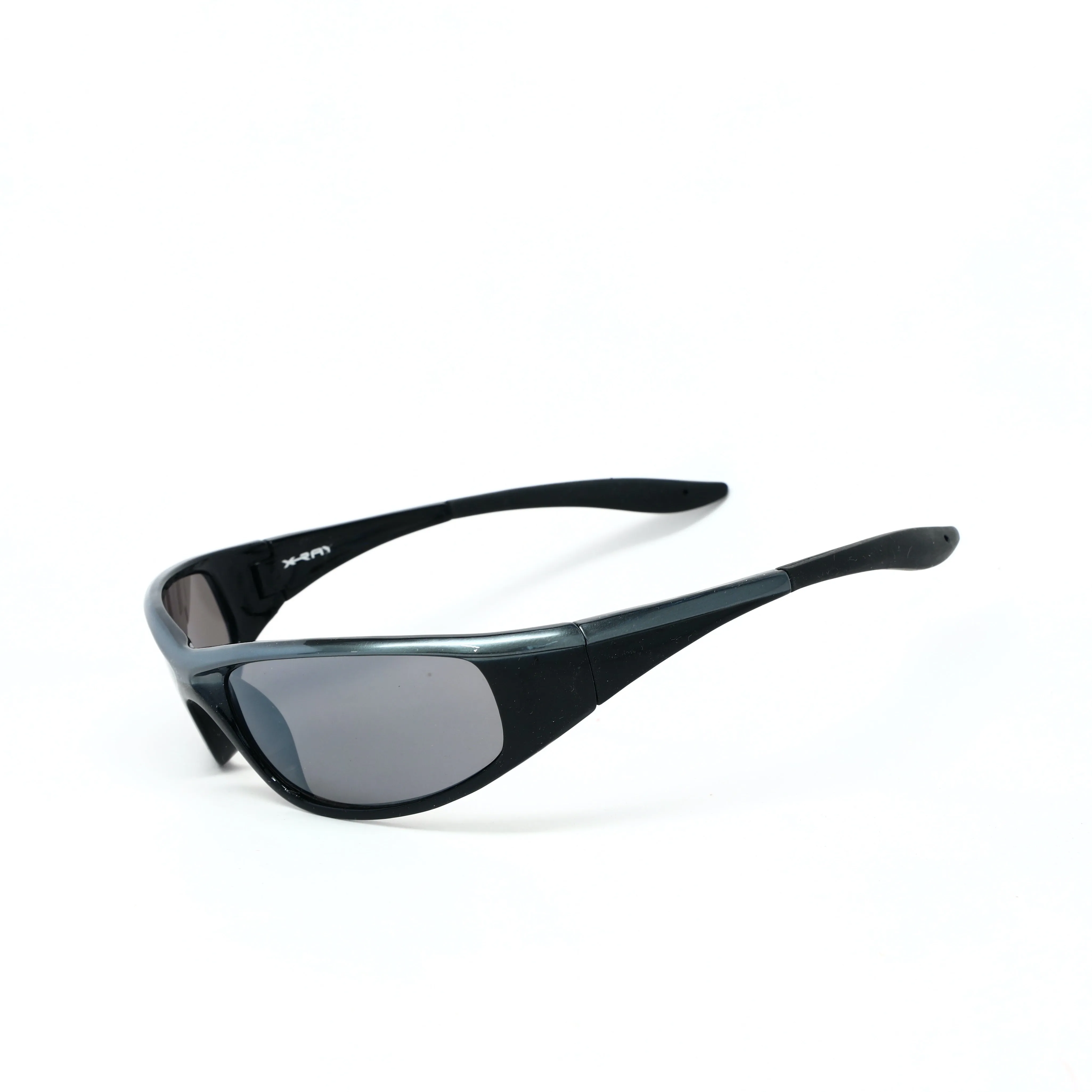 Prototype 5 X-Ray Deadstock Two Tone Wraparound Visor Sunglasses - Grey