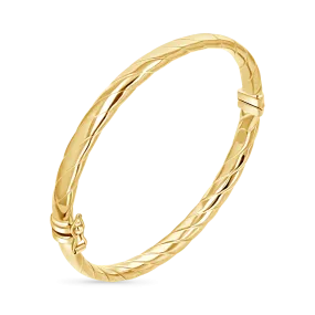 Puff Croissant Bangle