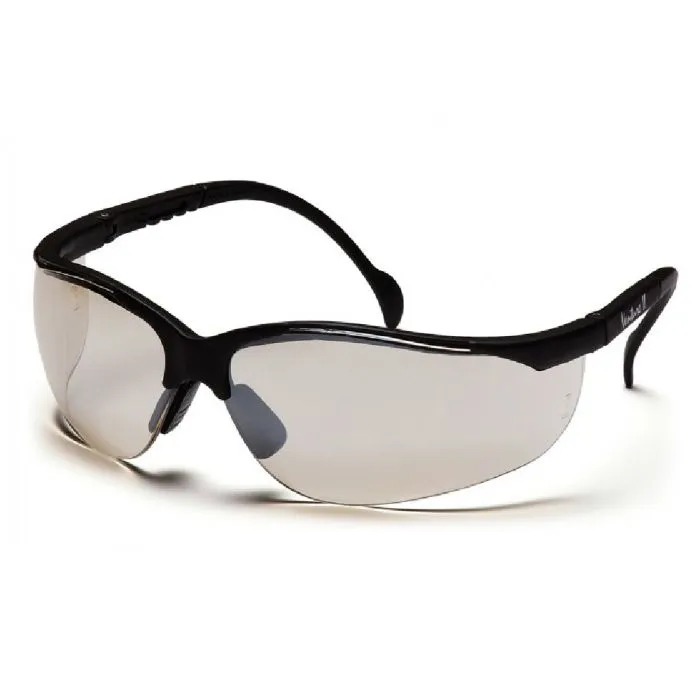 Pyramex SB2810S Rendezvous Glasses, Black Frame, Clear Lens, 1 Each