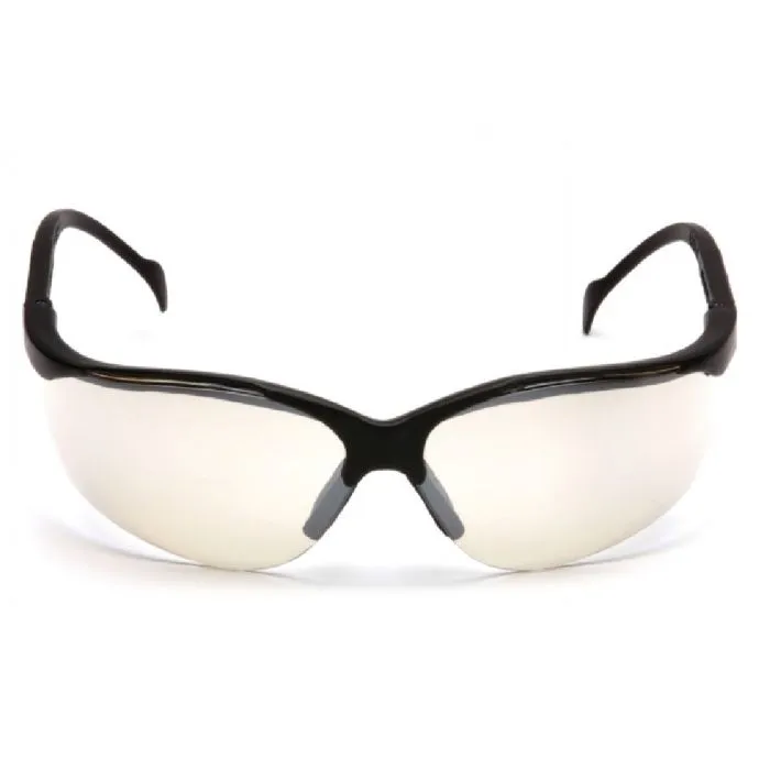 Pyramex SB2810S Rendezvous Glasses, Black Frame, Clear Lens, 1 Each