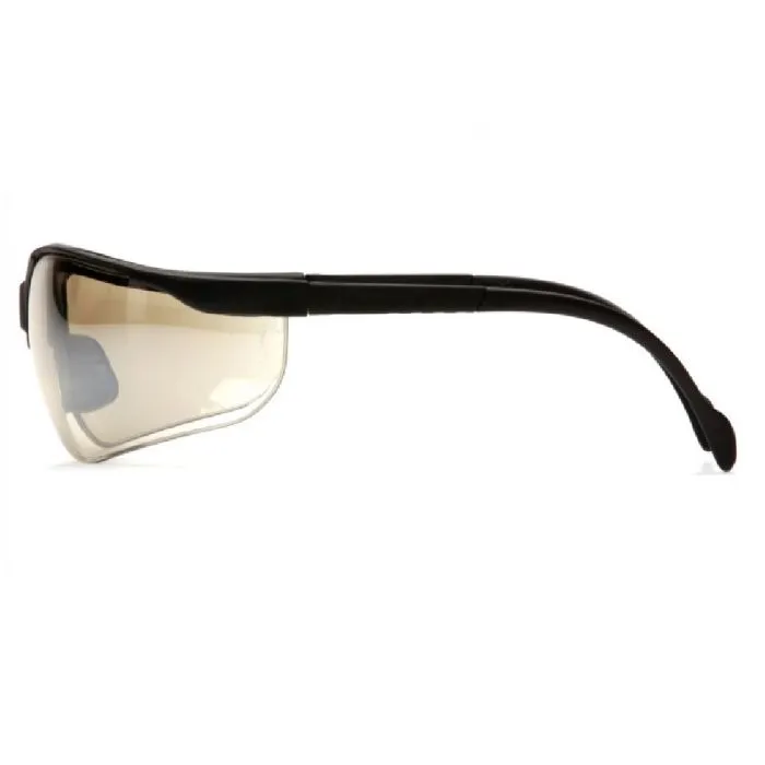 Pyramex SB2810S Rendezvous Glasses, Black Frame, Clear Lens, 1 Each