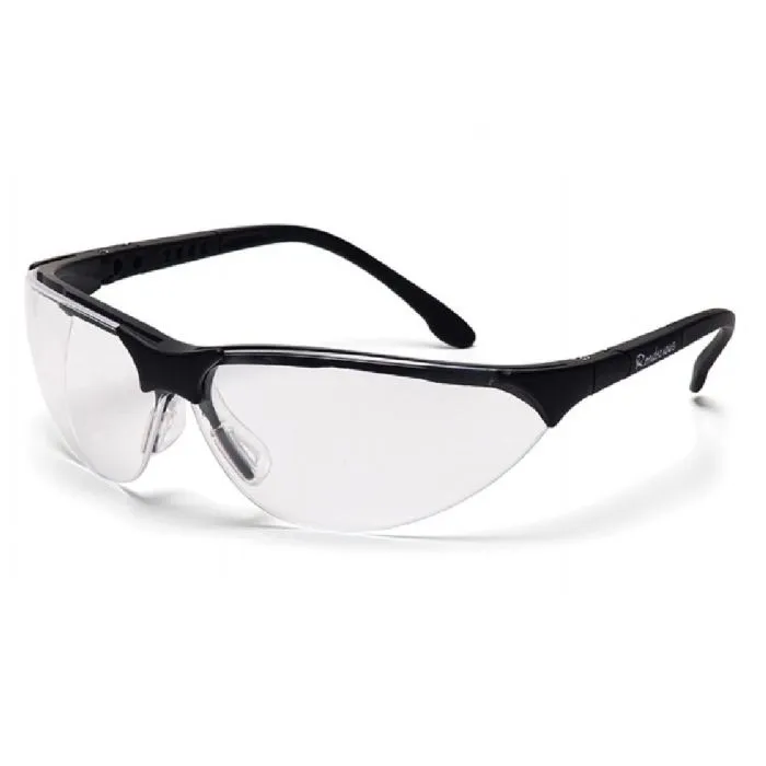 Pyramex SB2810ST Rendezvous Glasses, Black Frame, Clear Anti-Fog Lens, 1 Each