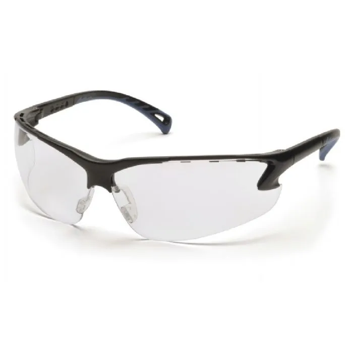 Pyramex SB5710DT Venture 3 Safety Glass, Clear Anti-Fog Lens, 1 Each