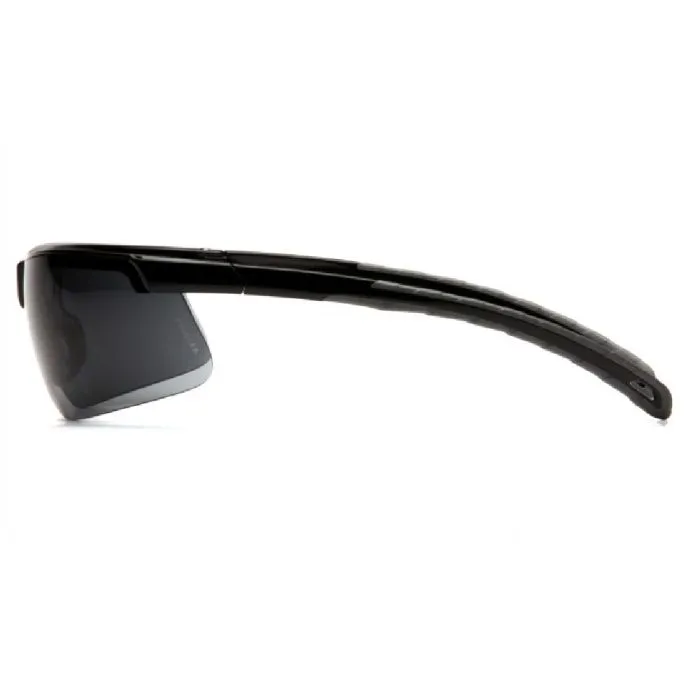 Pyramex SB8620DT Ever-Lite Safety Glasses, Black Frame, Gray-Anti-Fog Lens, 1 Each