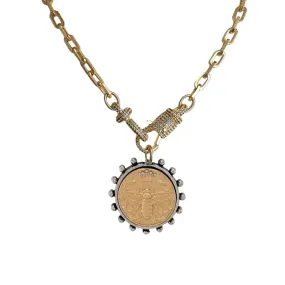 Queen bee necklace