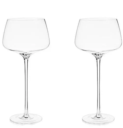 "Raye Angled Crystal Amaro" Spritz Glasses (Set of 2)