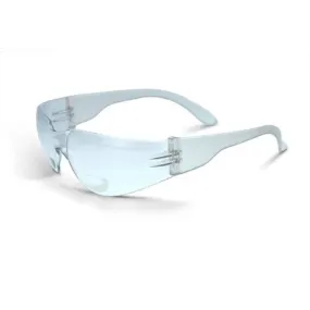 Radians MRB120ID Mirage MRB Bifocal Safety Eyewear, Clear Frame, Clear Lens, 2 Diopter, 1 Each