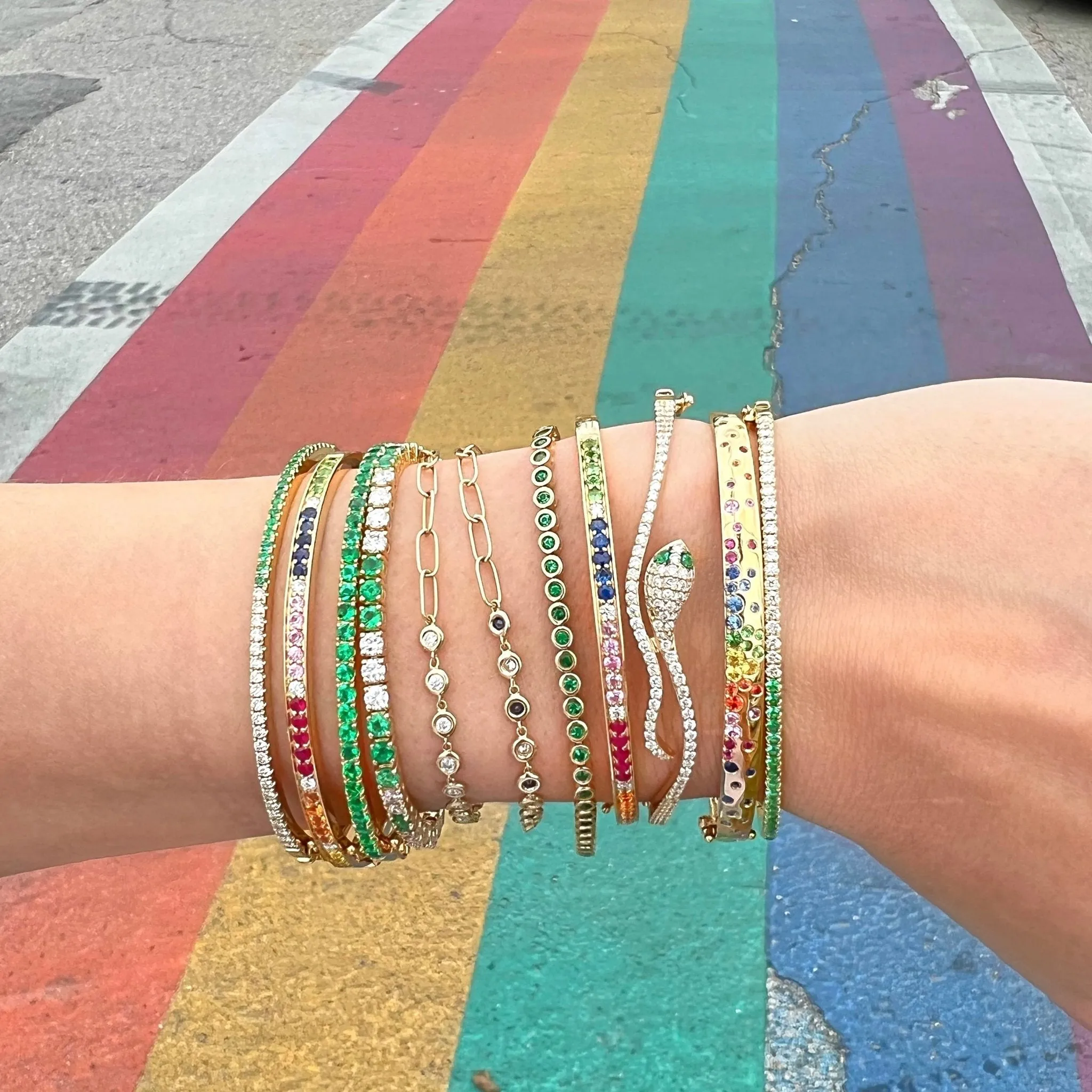 Rainbow Bangle