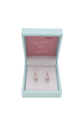 Rose Quartz Naturals Earrings