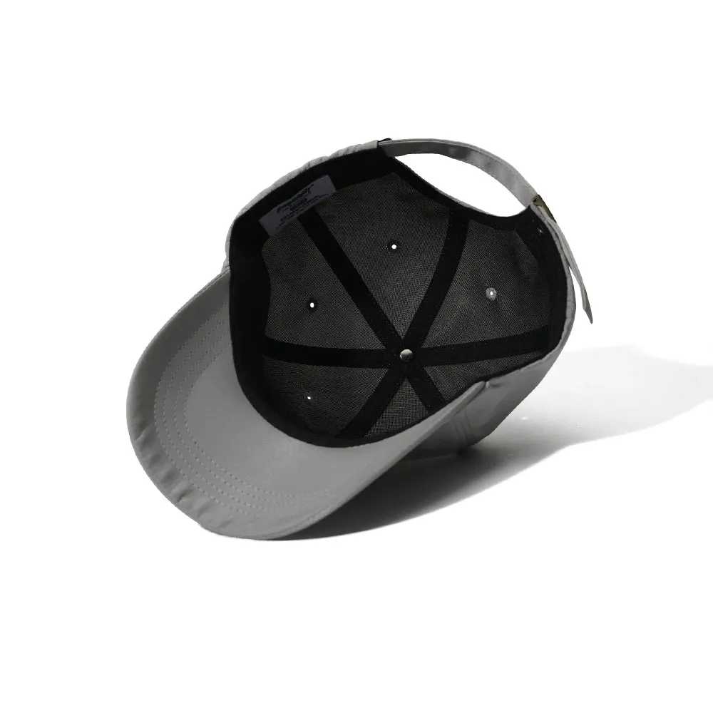 SHINY WAPPEN CAP GRAY