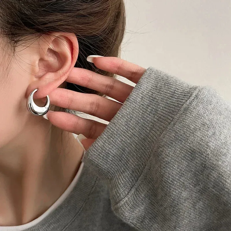 Simple Hoop Classic Exquisite Jewelry Small Accessories Beautiful Young Wedding Earring