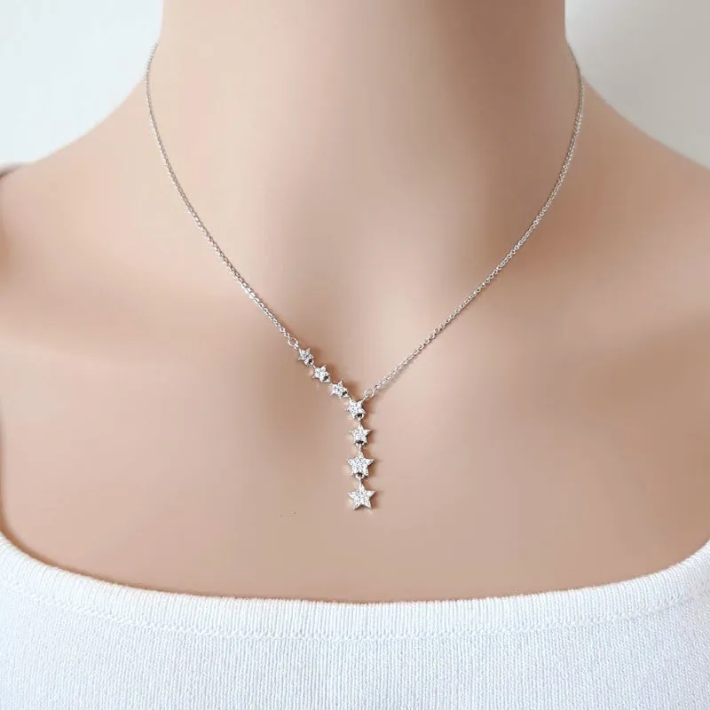 Star Cubic Zirconia Necklace