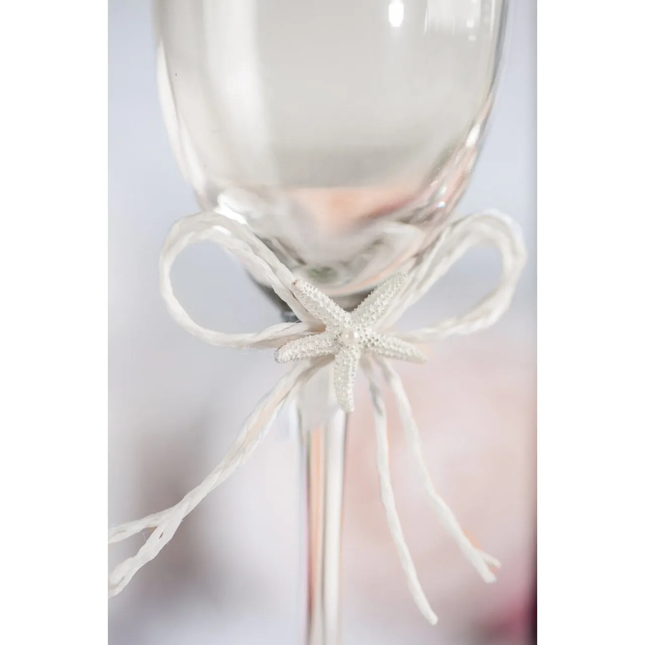 Starfish Beach Wedding Toasting Glasses