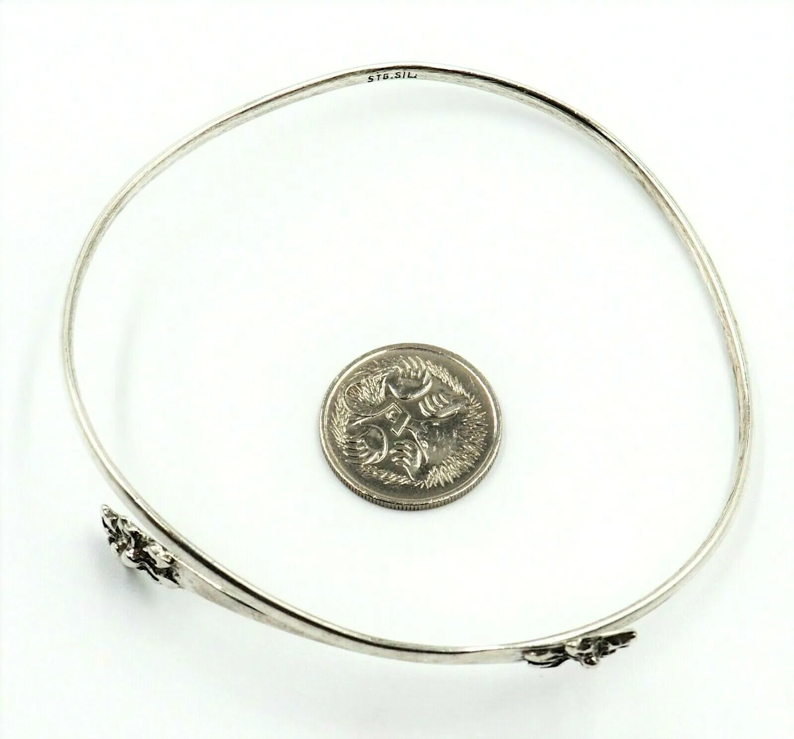 Sterling Silver Bangle/Arm Band - Fine Jewellery