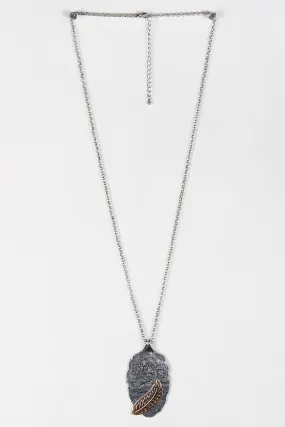 Strength Arrowhead Pendant Necklace Set