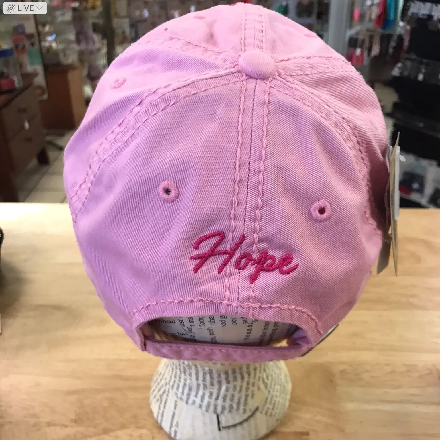 Support for Breast Cancer Warriors Ball Cap