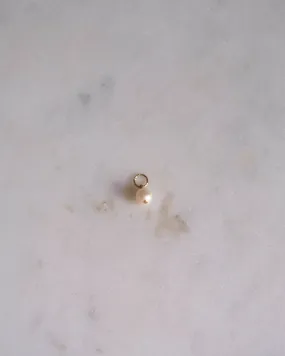 Tiny Pearl Pendant Charm