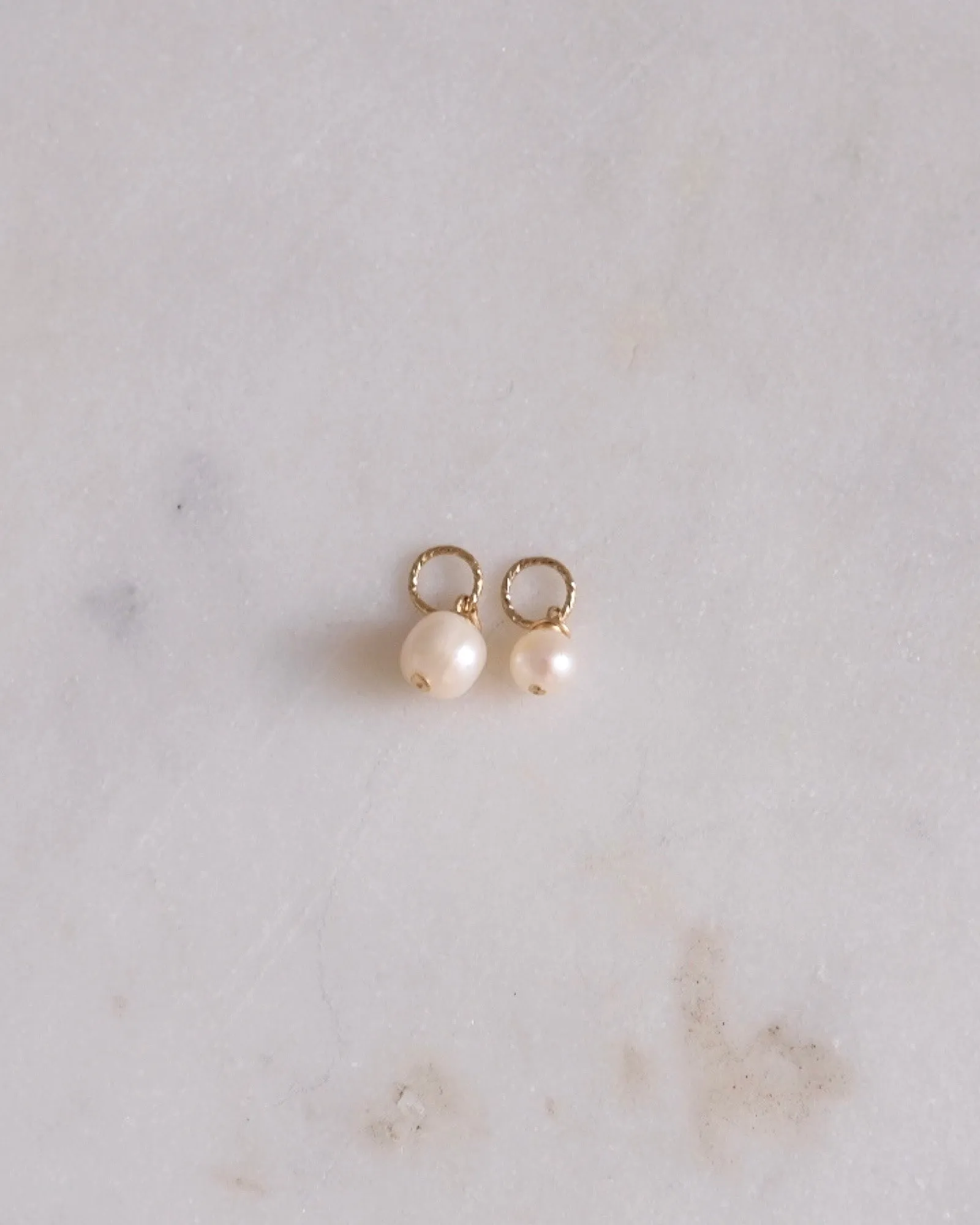 Tiny Pearl Pendant Charm