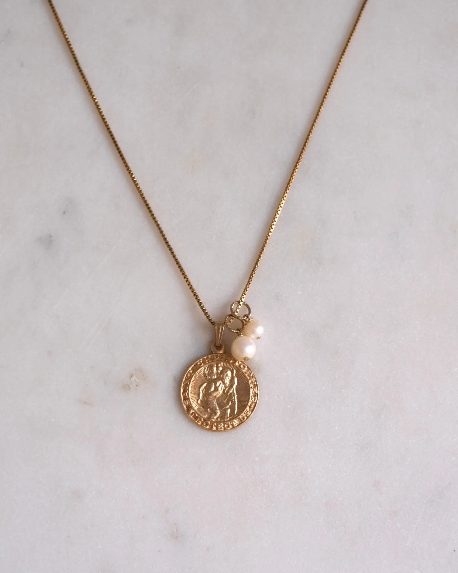 Tiny Pearl Pendant Charm