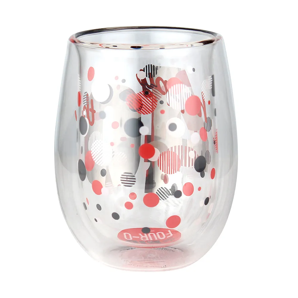 Top Shelf Double Wall Stemless 40th Birthday Wine Glass (WS)