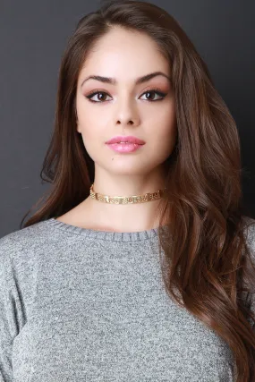 Two Chains Banded Choker Set