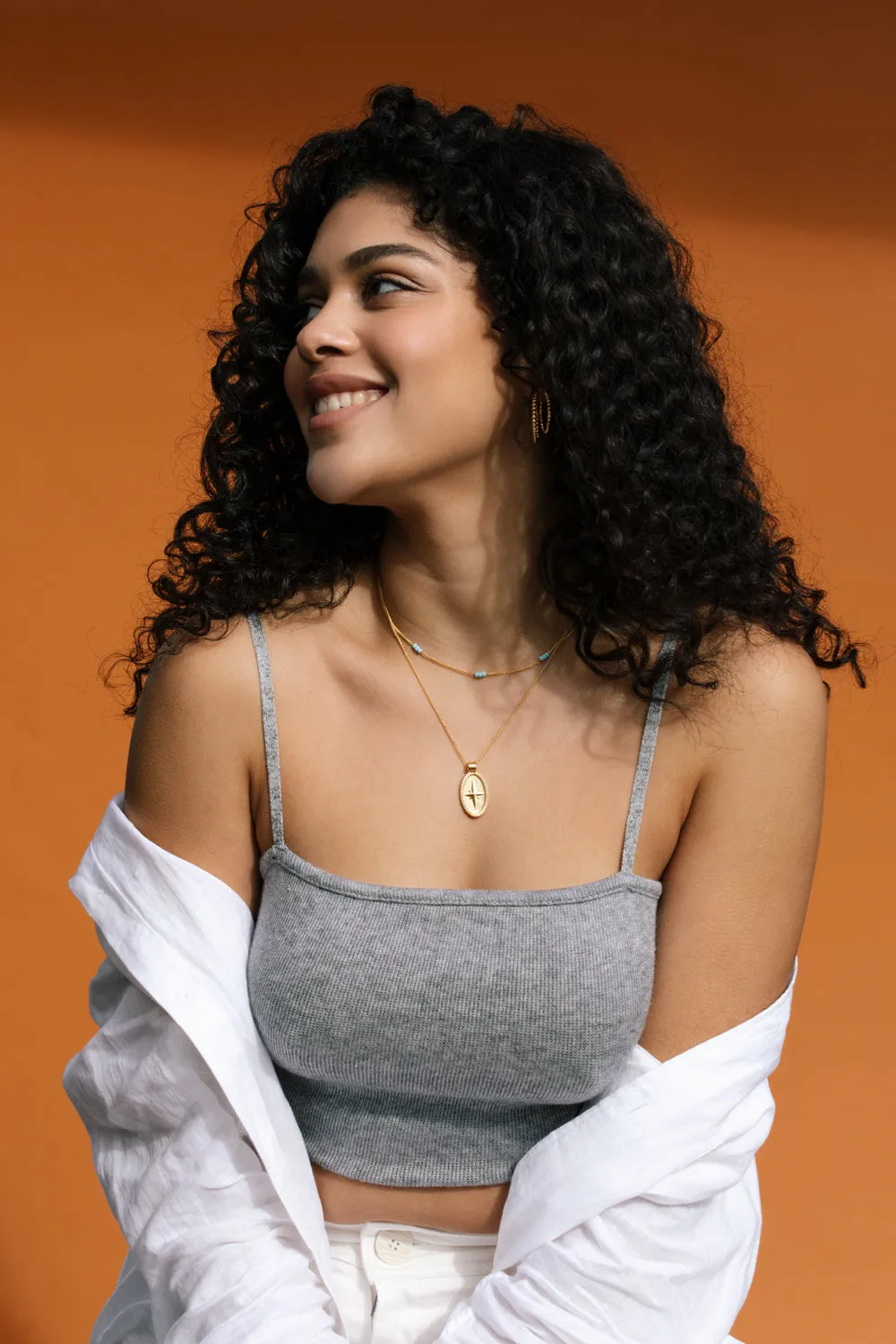 Wander pendant gold plated