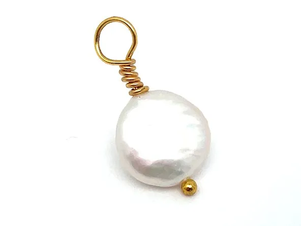 White Coin Pearl