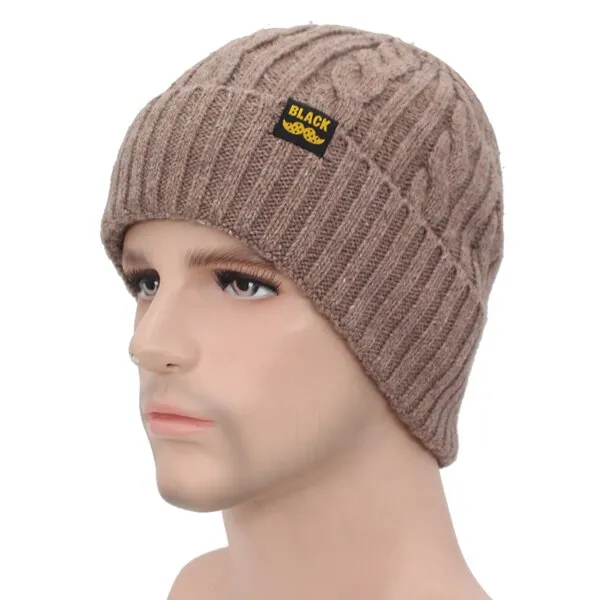 Winter Hat Scarf Skullies Beanies Men Bonnet Beanie For Men Women Brand Gorras Warm Hats Wool Male Black Knitted Hat Cap