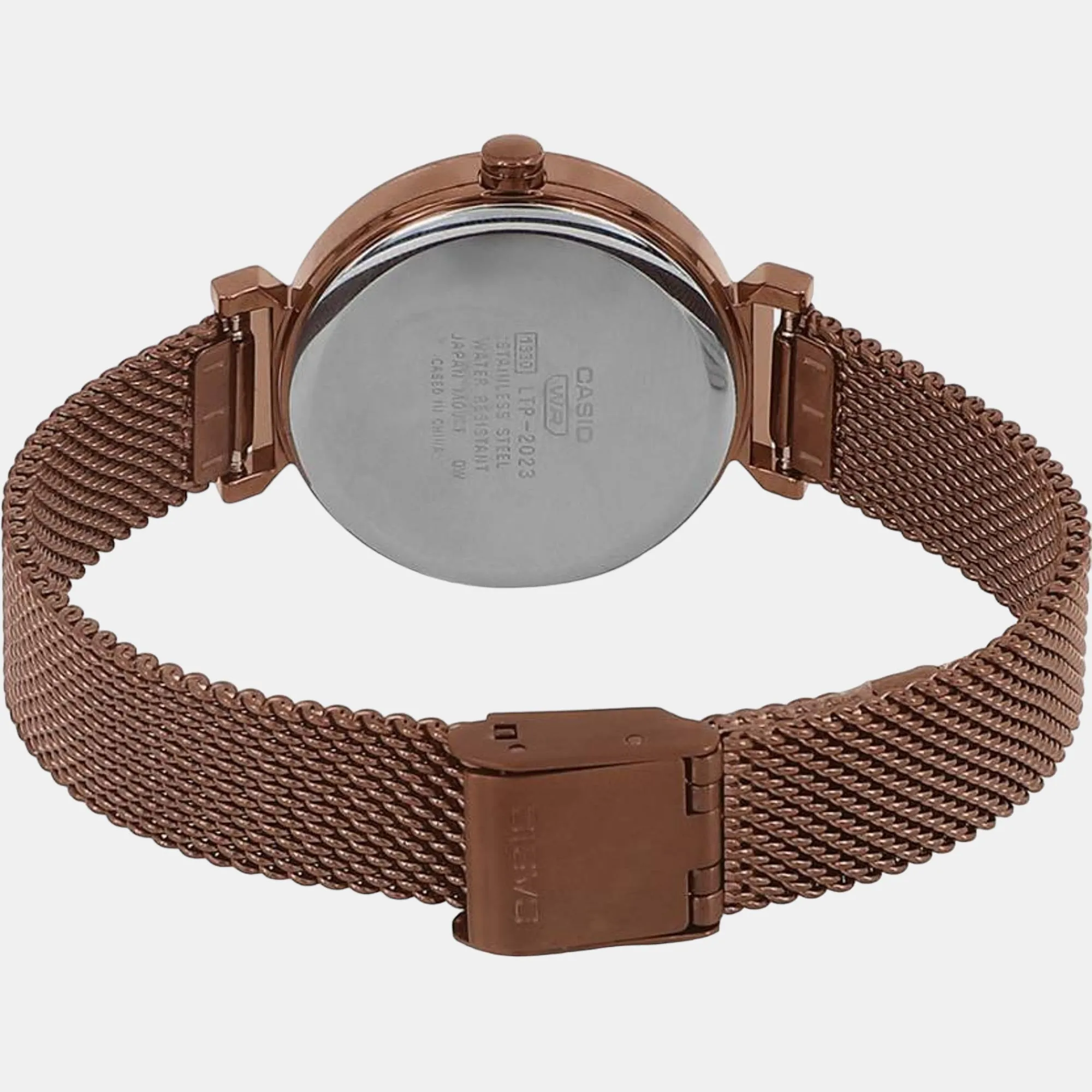 Women's Analog Stainless Steel Watch A2128 - LTP-2023VMR-1CDR