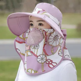 Women's Summer Hat Fashion Design Straw Sun Hat Female Travel  Beach Bucket Hat
