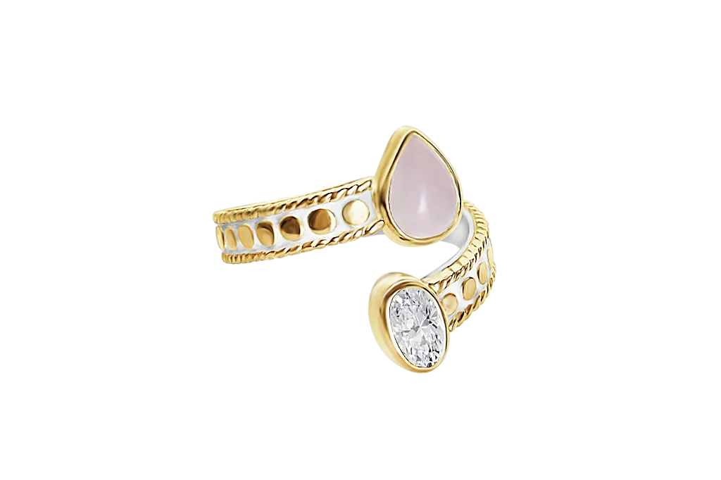 Yellow Gold Pisces Ring