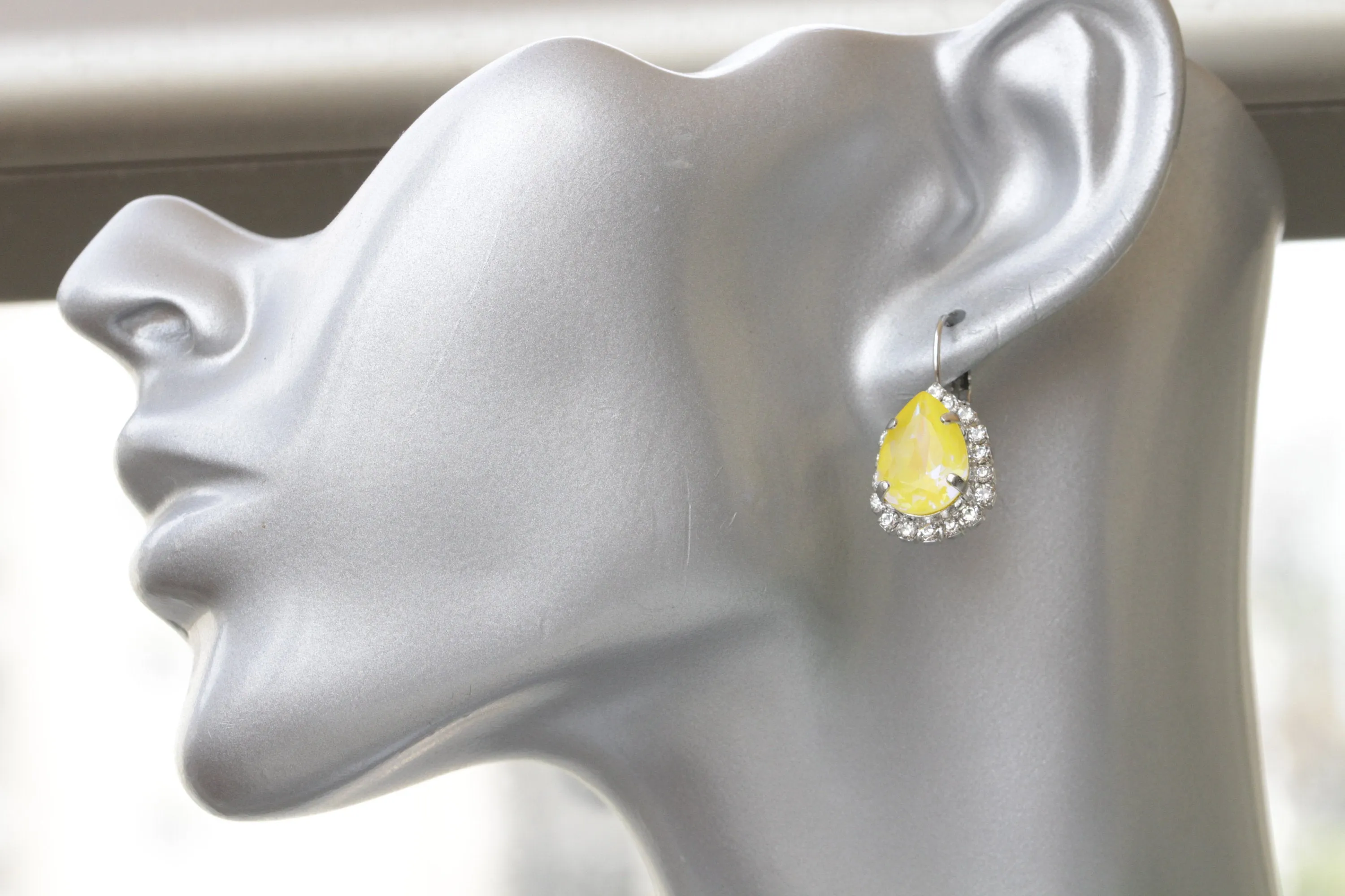 YELLOW SILVER Earrings