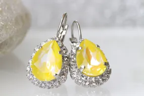 YELLOW SILVER Earrings