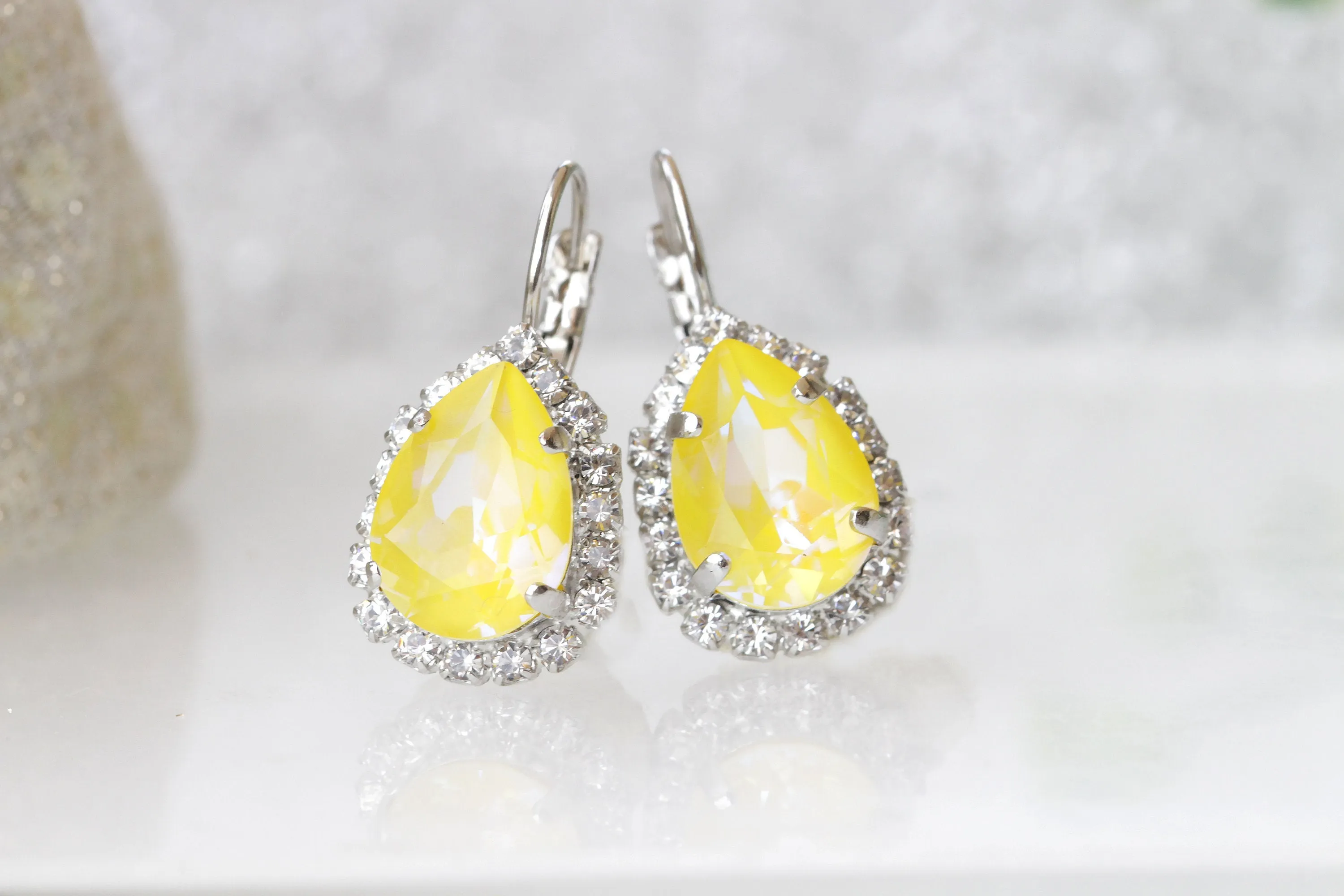 YELLOW SILVER Earrings