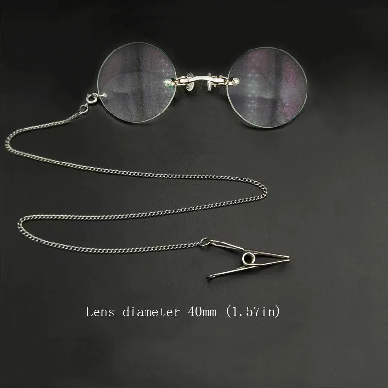 Yujo Unisex Full Rim Round Opera Reading Glasses 1731