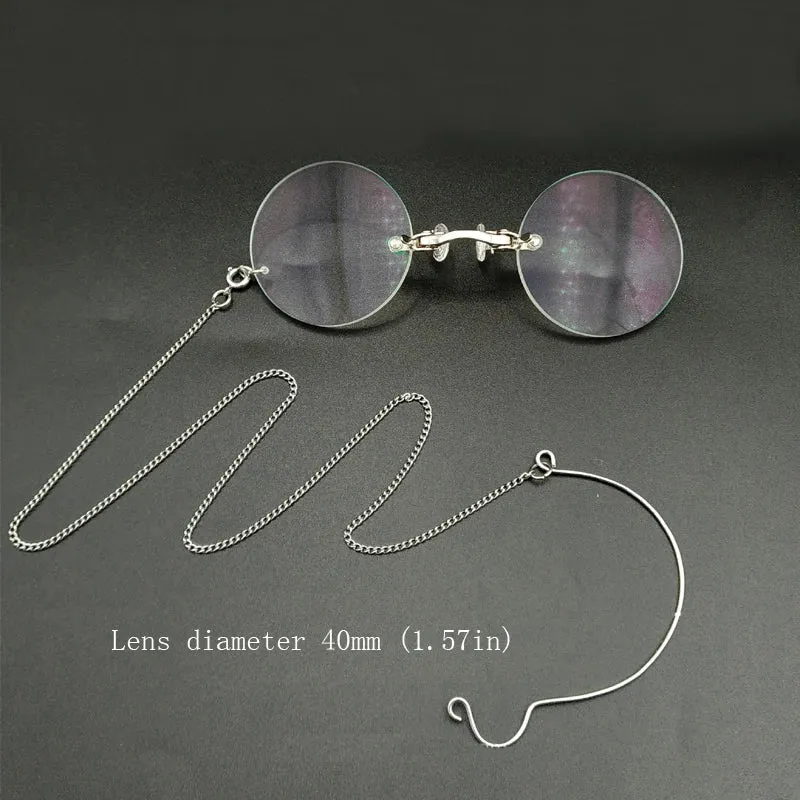 Yujo Unisex Full Rim Round Opera Reading Glasses 1731