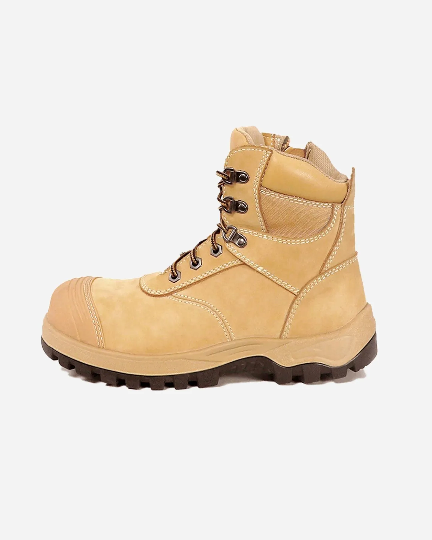 Zip Side High Cut Work Boots 8605