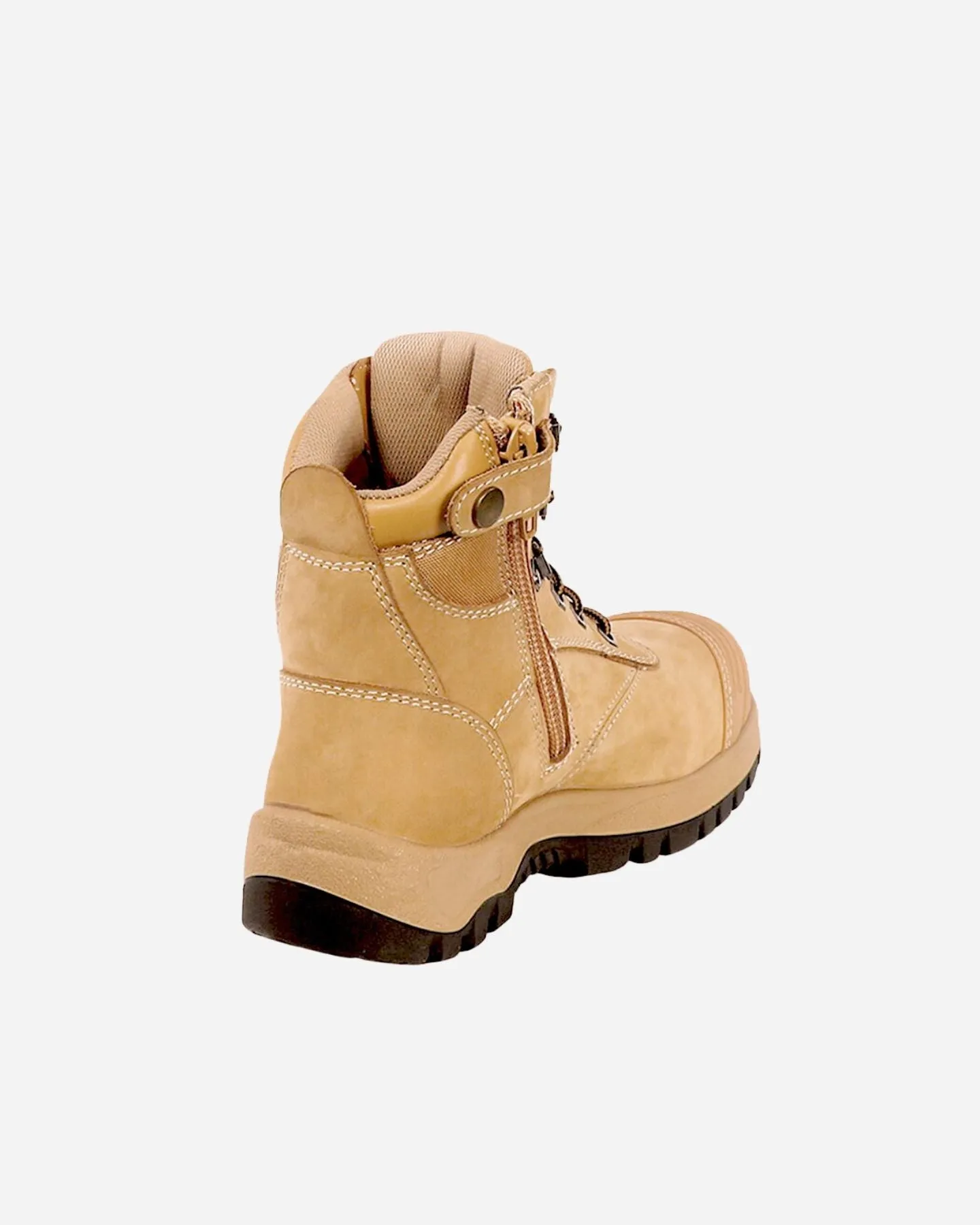 Zip Side High Cut Work Boots 8605